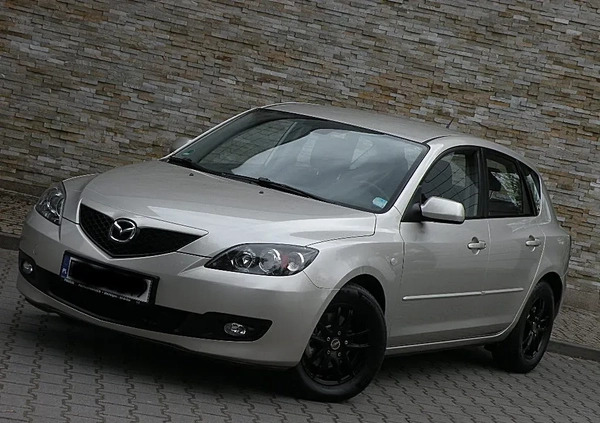 Mazda 3 cena 13800 przebieg: 144300, rok produkcji 2007 z Kępno małe 529